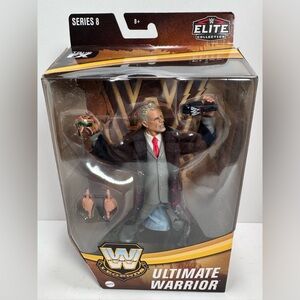 WWE Elite Legends Series 8 Ultimate Warrior Figure